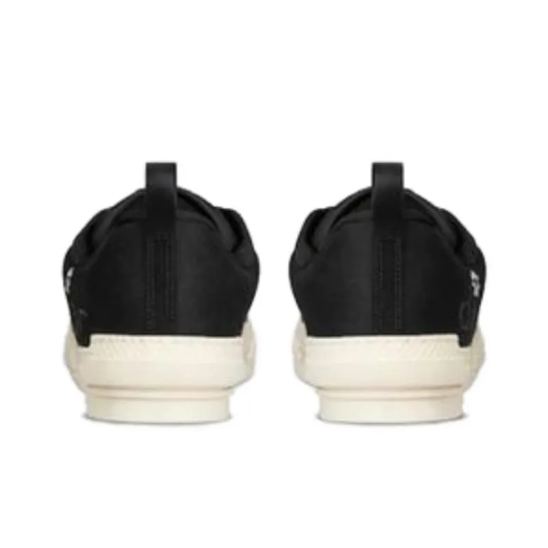 DIOR B23 Skater Low Top Erl Black Cotton Canvas-4
