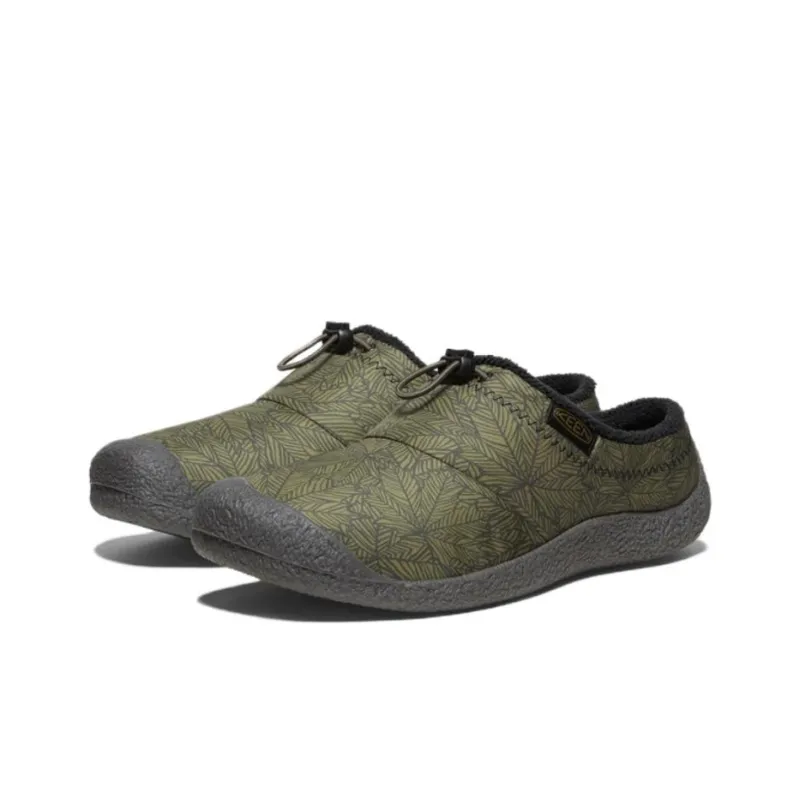 KEEN Howser Cushioning Wear Resistant Low Top Casual Shoes Men's Olive Brown Leaf-1