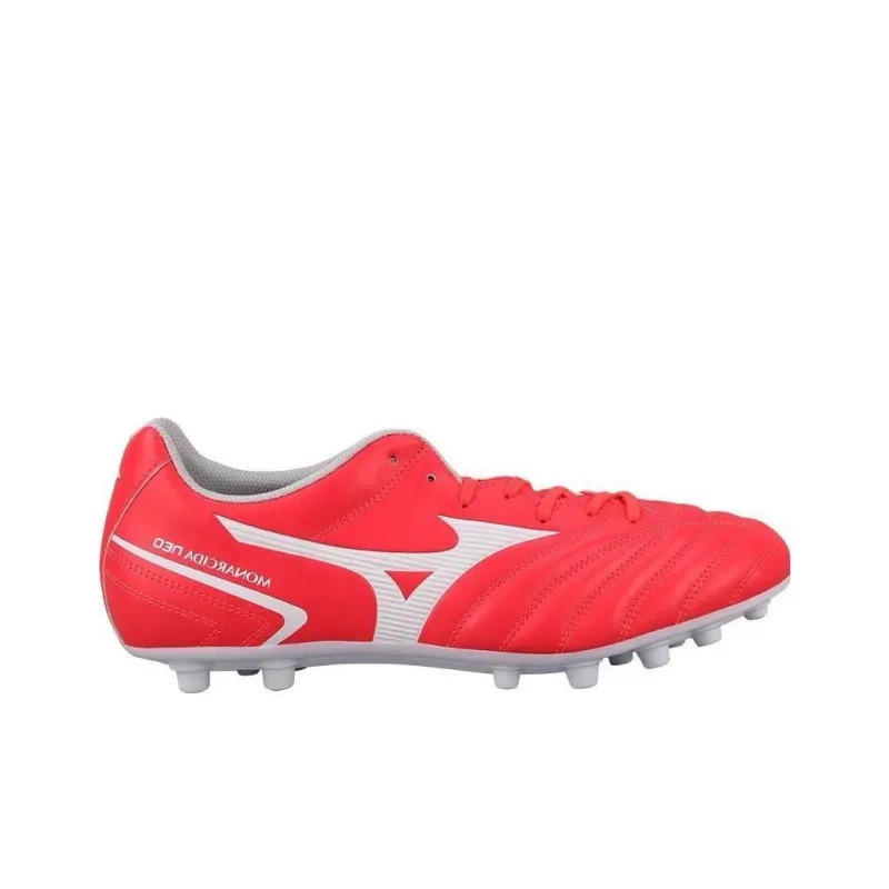 Mizuno Monarcida AG Rubber Short Studs Anti Slip Wear Resistant Soccer Shoes Men's Red White-1
