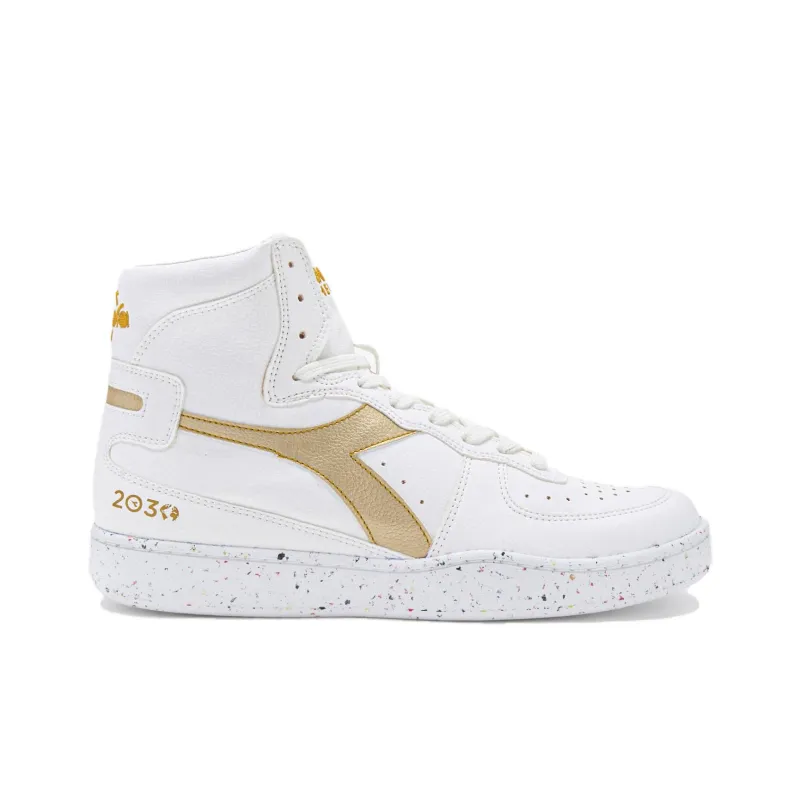 diadora Mi Basket '2030 - White Rich Gold'-1