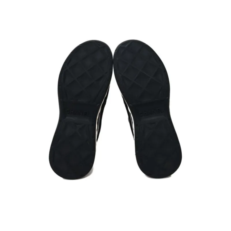 CHANEL Sports Casual Shoes Women's Black-4