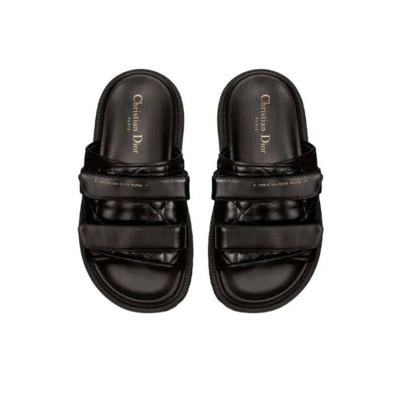 DIOR Diorevolution EVA Slide Slippers Women's Black-3