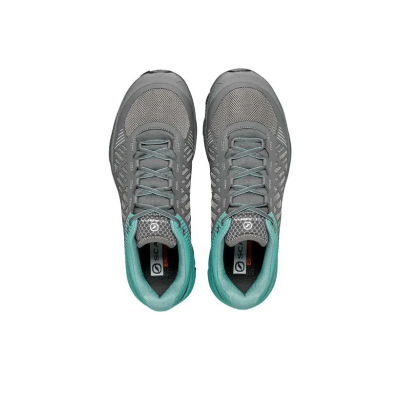 SCARPA Spin Ultra Cushioning Wear-Resistant Low-Top Trekking Shoes Unisex Gray Green-2