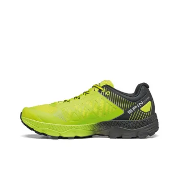 SCARPA Spin Ultra Anti-Slip Wear-Resistant Low-Top Trekking Shoes Unisex Black Green