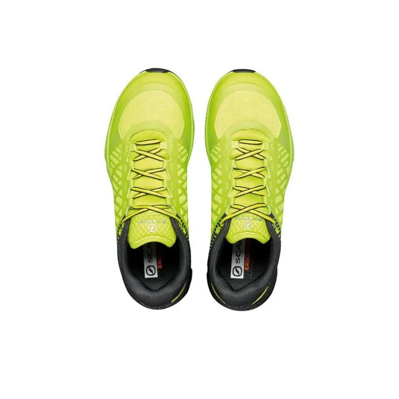 SCARPA Spin Ultra Anti-Slip Wear-Resistant Low-Top Trekking Shoes Unisex Black Green-2