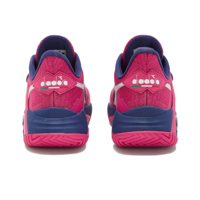 diadora Women's B.Icon 2 AG 'Pink Yarrow Blueprint'-3