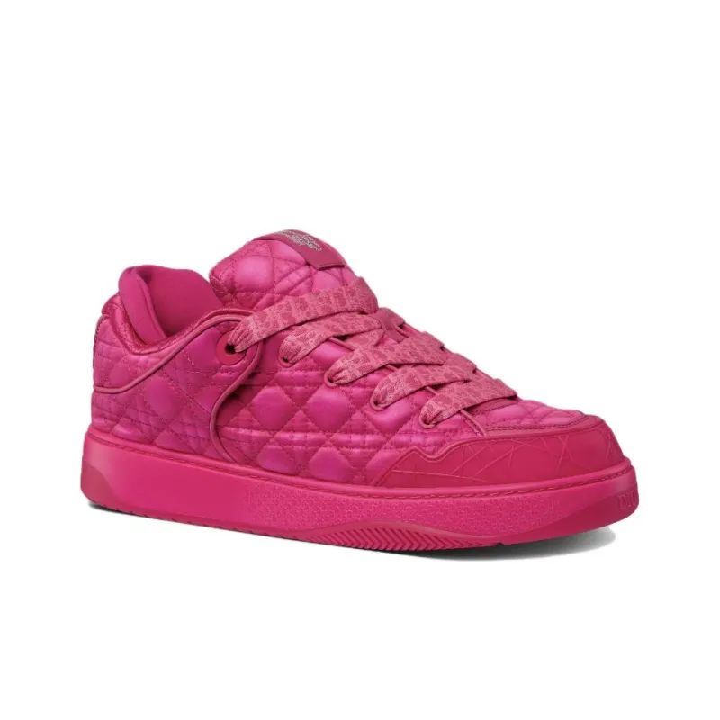 DIOR B9S Skater Erl Fuchsia Kumo Cannage Satin-2