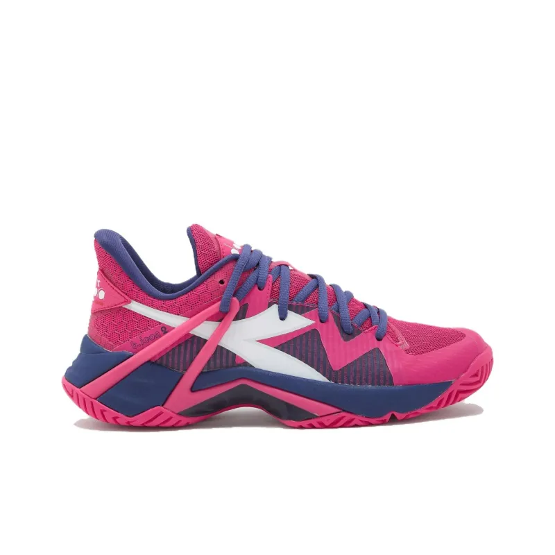 diadora Women's B.Icon 2 AG 'Pink Yarrow Blueprint'-1