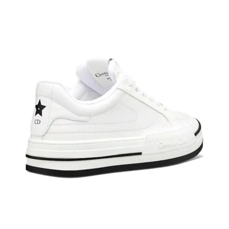 DIOR D Freeway Stylish Skateboarding Shoes Women's White-3