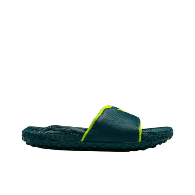 Under Armour Slide Slippers Unisex Black Green-1