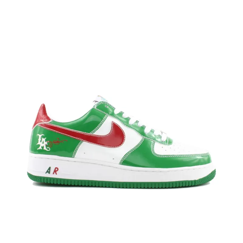 Nike Air Force 1 Low ' White Classic Green Varsity Red'-1