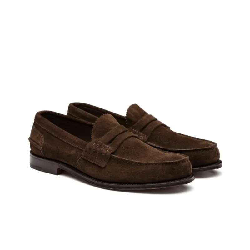 CHURCH'S Pembrey Suede Loafers-3