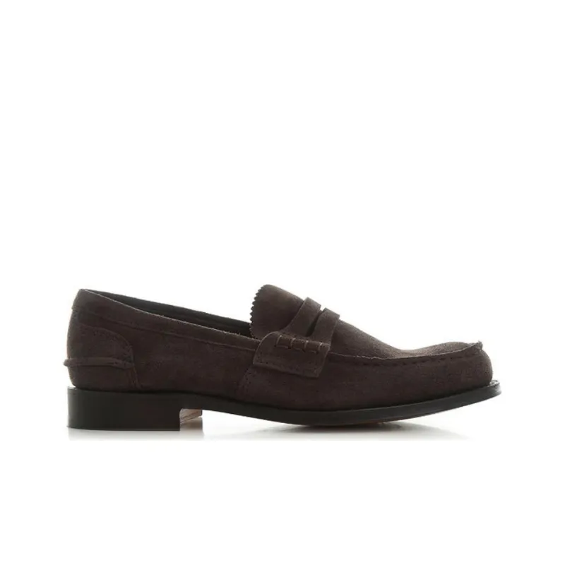 CHURCH'S Pembrey Suede Loafers-1