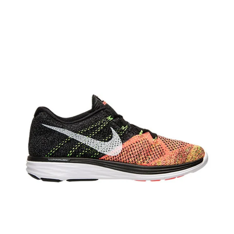 Nike Flyknit Lunar 3 Orange Toe-1