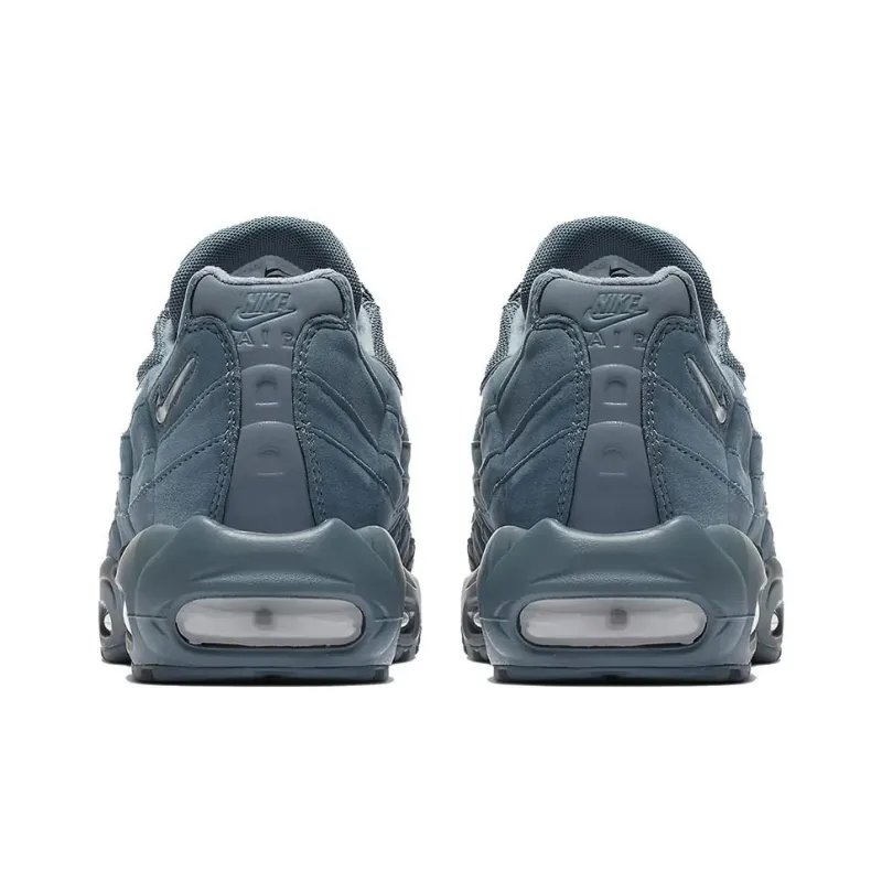 Nike Cushioning Wear-Resistant Low-Top Running Shoes Unisex Blue-3
