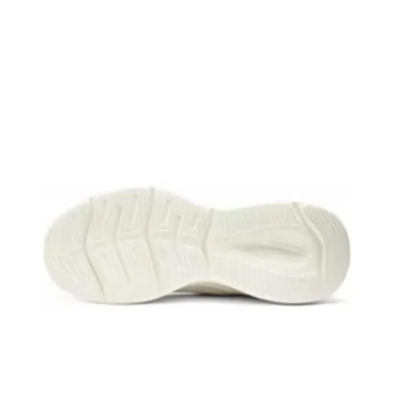 Skechers Cushioned Slip Resistant Low Top Casual Running Shoes Men's Ivory-4
