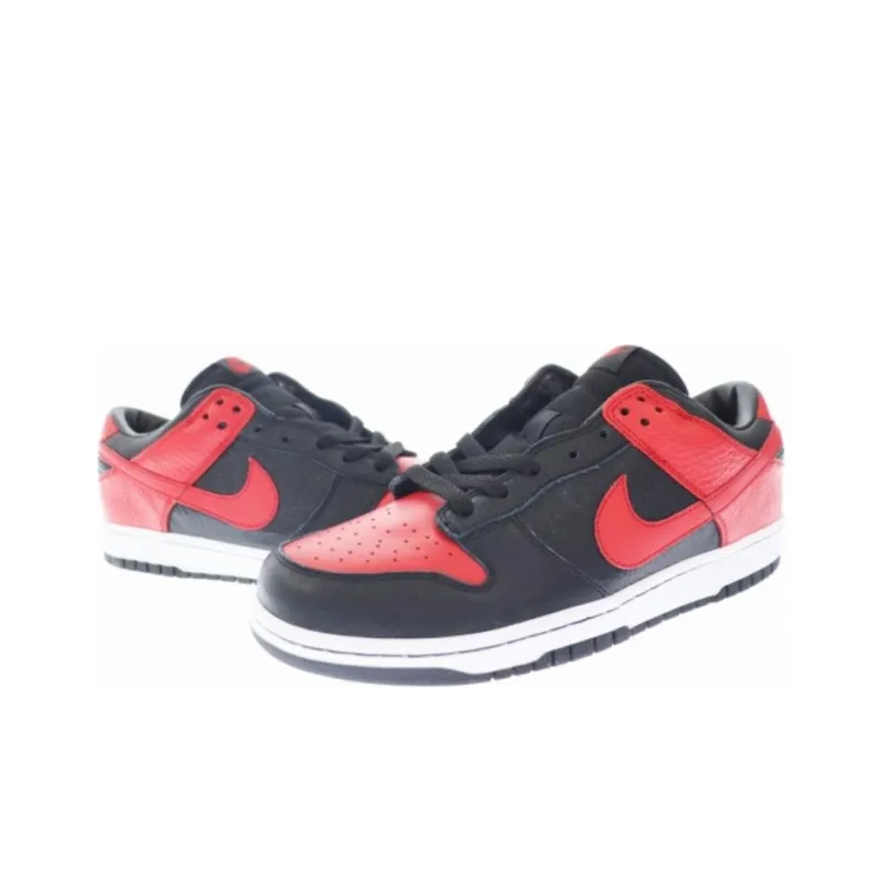 Nike Dunk Low Black Sport Red JD Sports-2