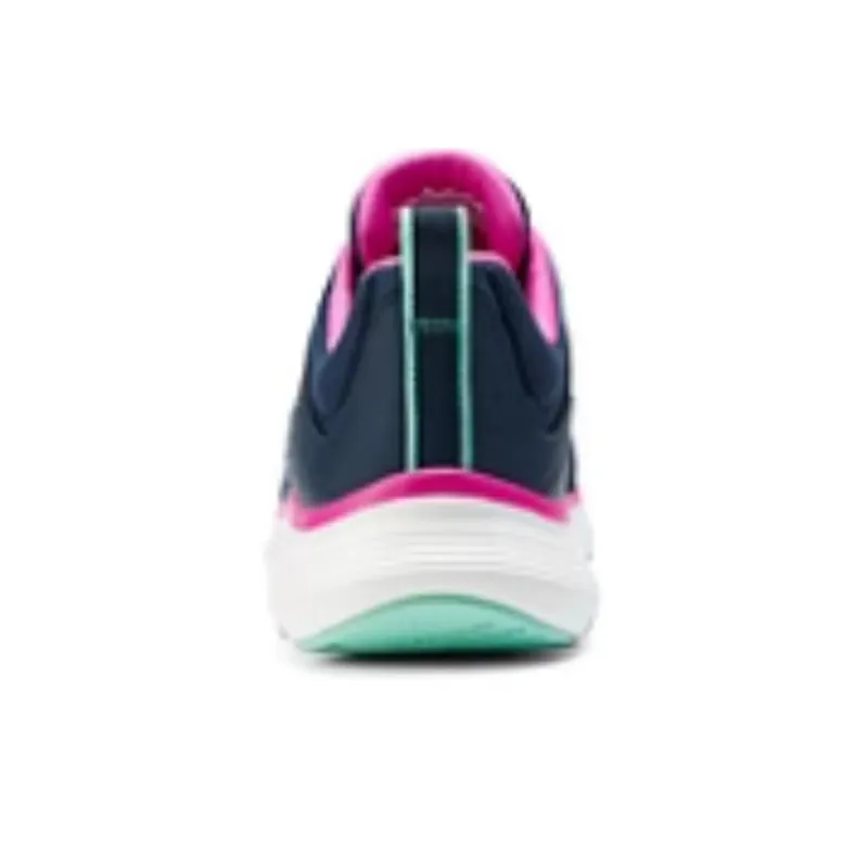 Skechers Cushioning Low-Top Casual Running Shoes Women's Blue Red-3