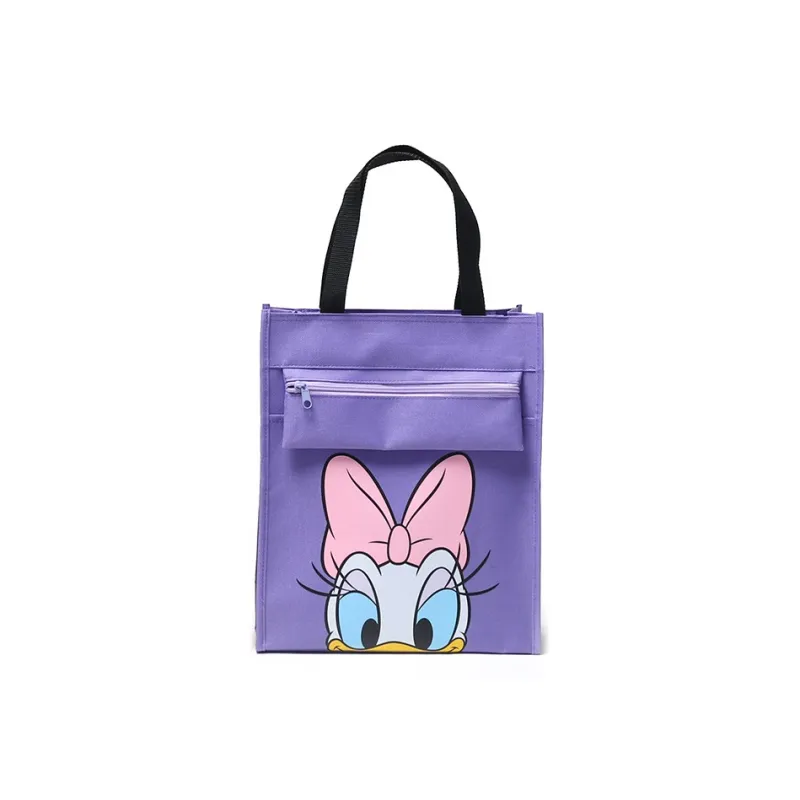 Disney Canvas Oxford Handbag Unisex Red Mickey/Pink Minnie/Blue Donald Duck/Purple Daisy-9