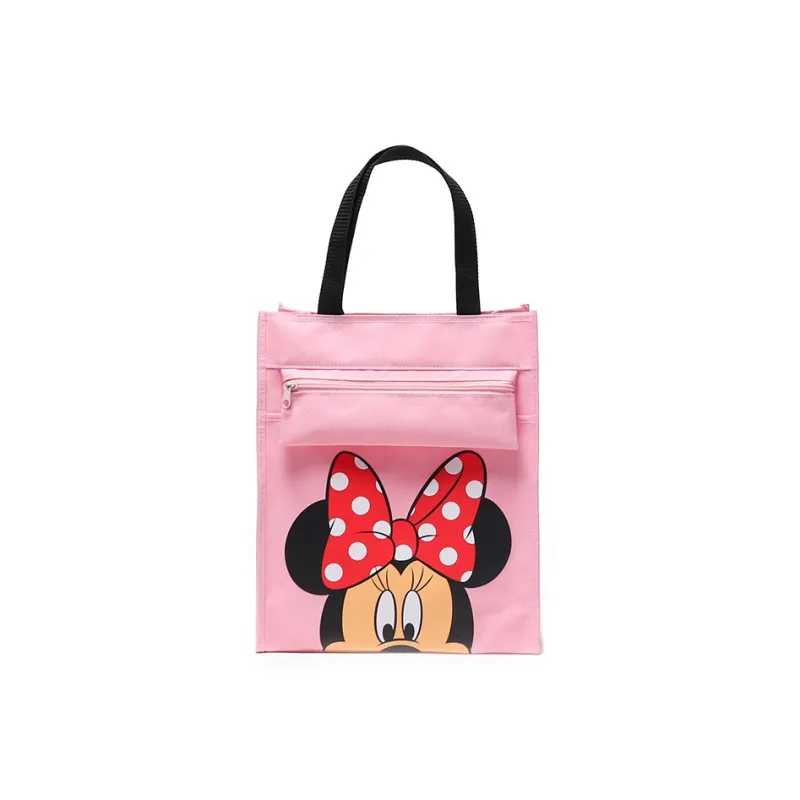 Disney Canvas Oxford Handbag Unisex Red Mickey/Pink Minnie/Blue Donald Duck/Purple Daisy-2