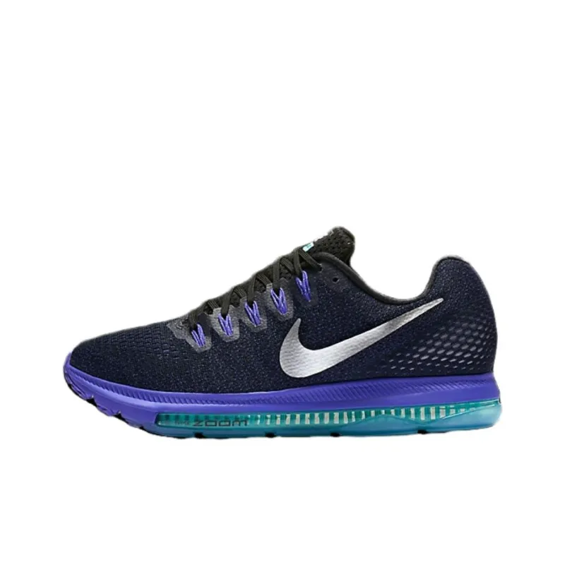 Nike Zoom All Out Low Black Metallic Silver Women's-1