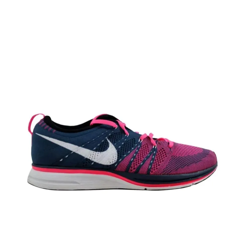 Nike Flyknit Trainer + Squadron Blue/White Pink Flash-1