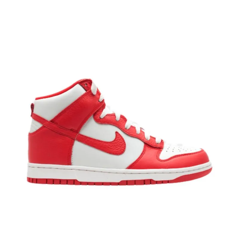 Nike Dunk High Sail Action Red-1