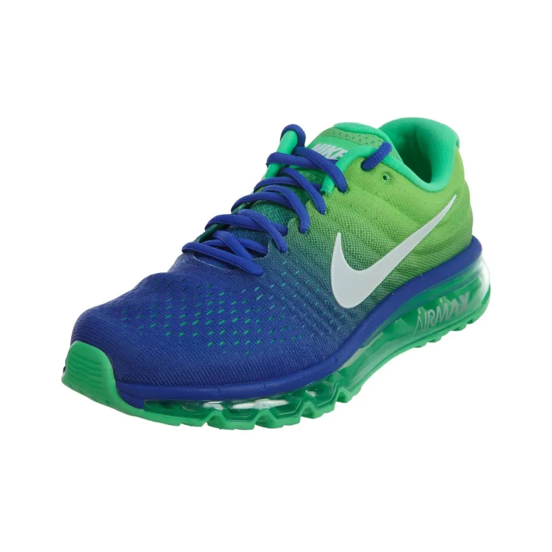 Nike Air Max 2017 Paramount Blue Electric Green-2