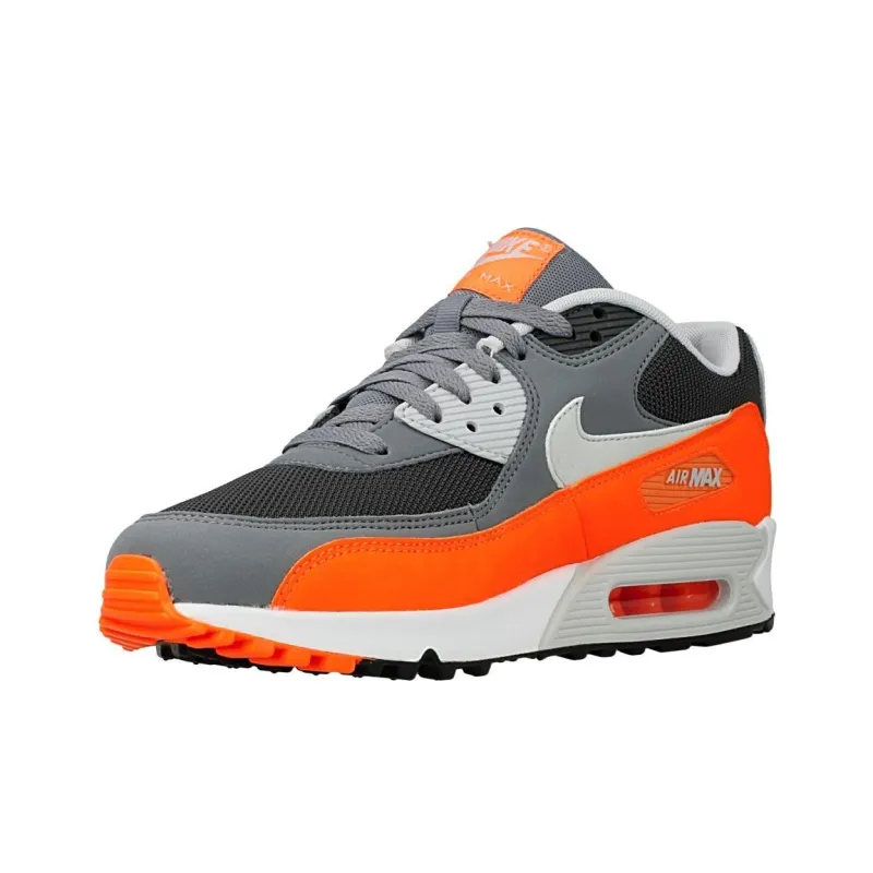 Nike Air Max 90 Essential Cool Grey Total Orange-2