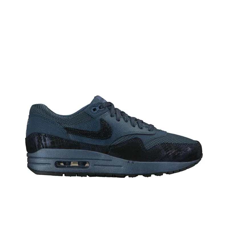 Nike Air Max 1 Squadron Blue Metallic Armory Navy Women's-1