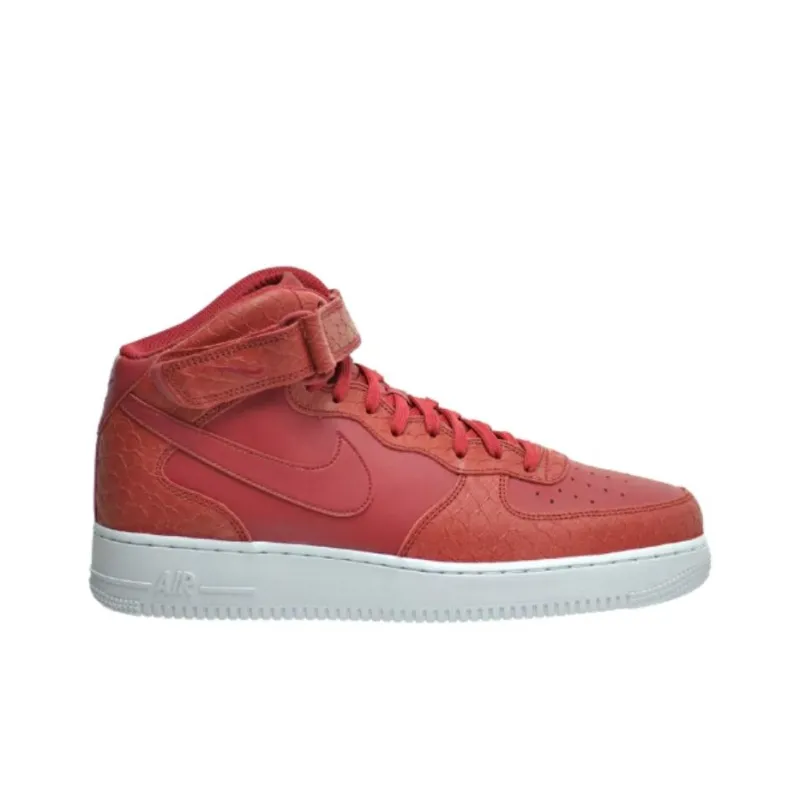 Nike Air Force 1 Mid Red Python-1