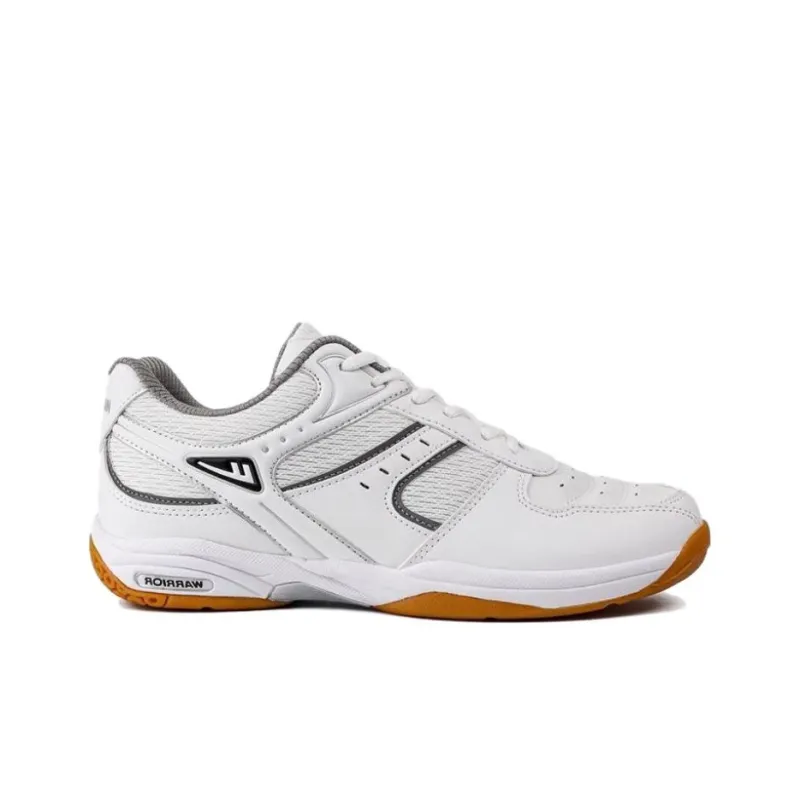 Warrior Cushioning Low-Top Training Shoes Unisex White Gray-1