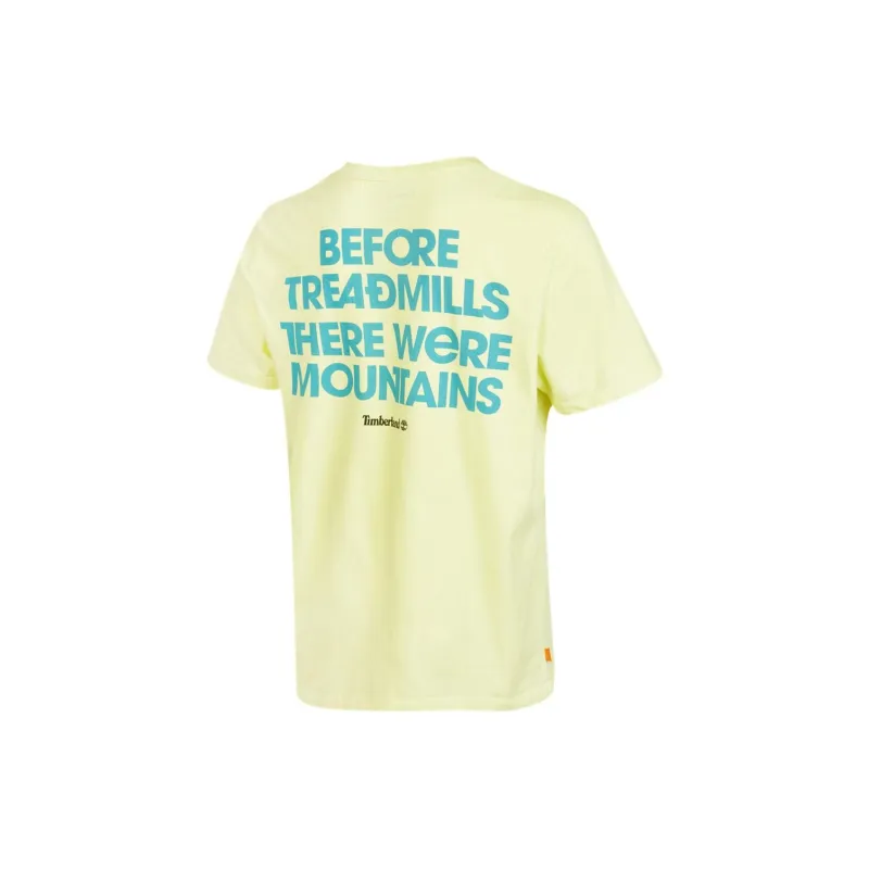 Timberland T Shirt Men's Yellow-1