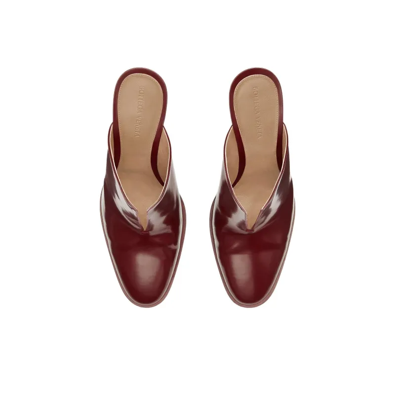 Bottega Veneta Wrap toe Slippers Women's Red-2