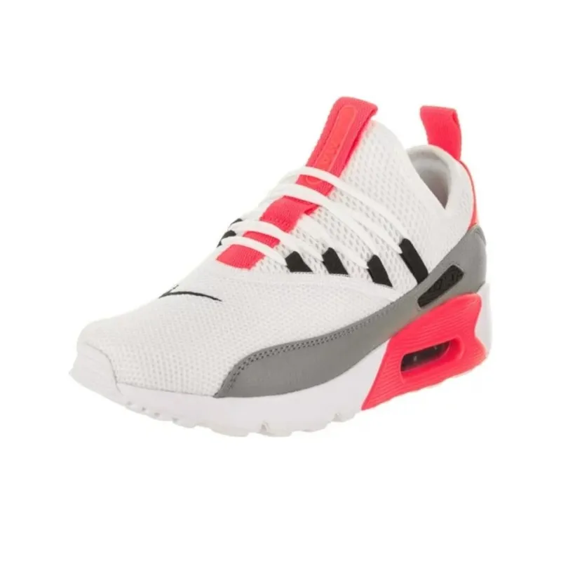Nike Air Max 90 Ez White Dust Solar Red Black Women's-2