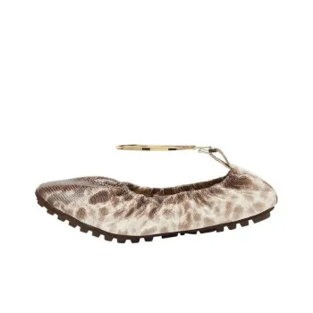 FENDI Filo Graphic Printed Ballet Flats Women's