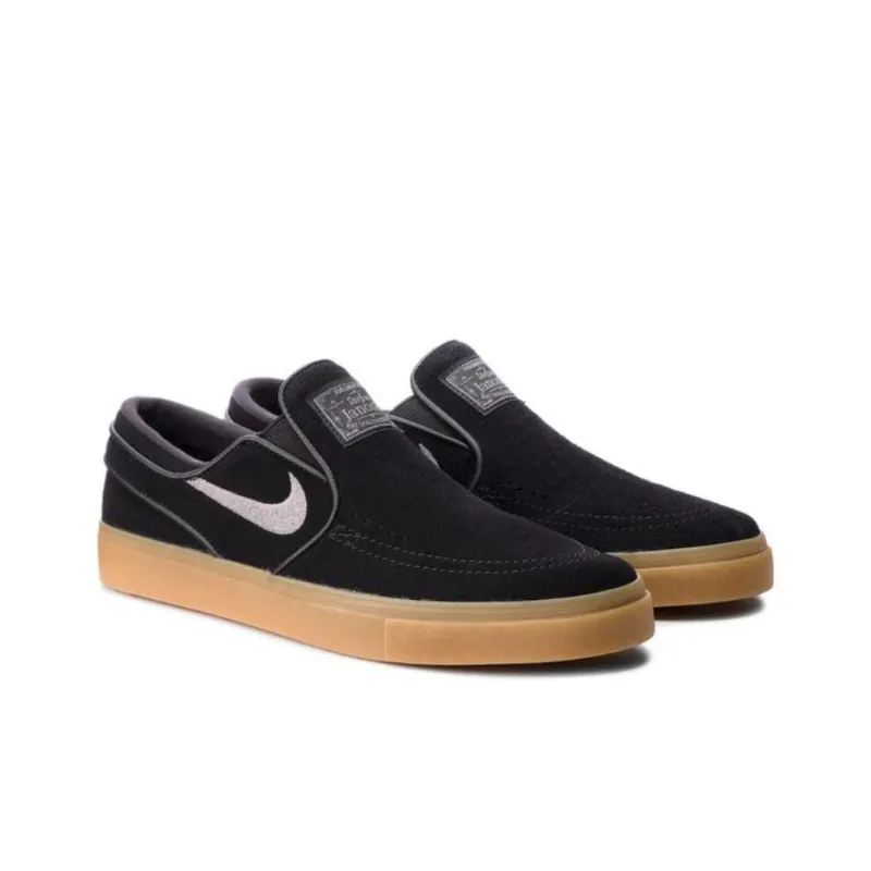 Nike Sb Zoom Stefan Janoski Slip Black Gunsmoke Gum-2