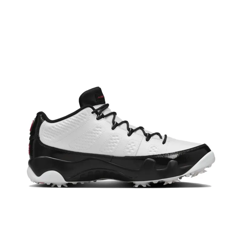 JORDAN 9 Retro Low Golf White Black True Red-1