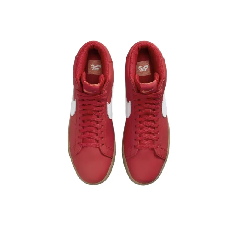 Nike Sb Zoom Blazer Mid Orange Label Red Gum-3