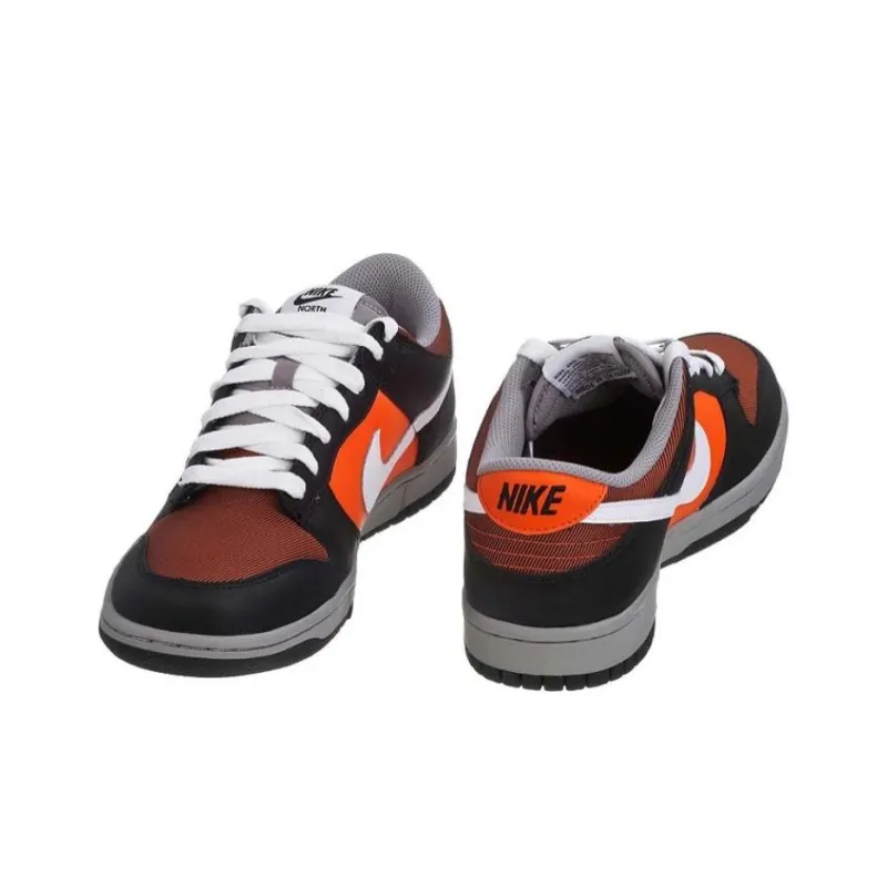 Nike Dunk Low Orange Blaze White Black-3