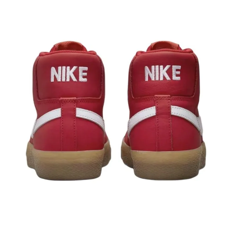 Nike Sb Zoom Blazer Mid Orange Label Red Gum-4