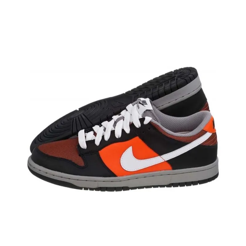 Nike Dunk Low Orange Blaze White Black-2
