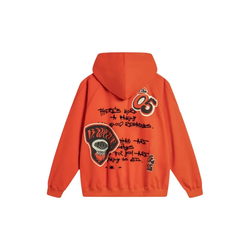LiNing Badfive Sweatshirt Men's Phoenix Orange-1