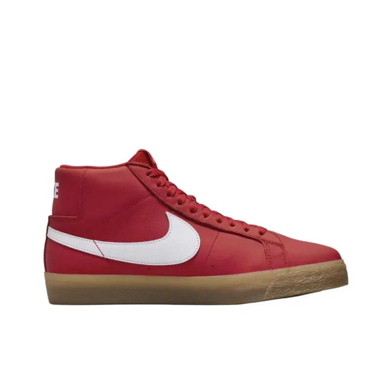 Nike Sb Zoom Blazer Mid Orange Label Red Gum-1