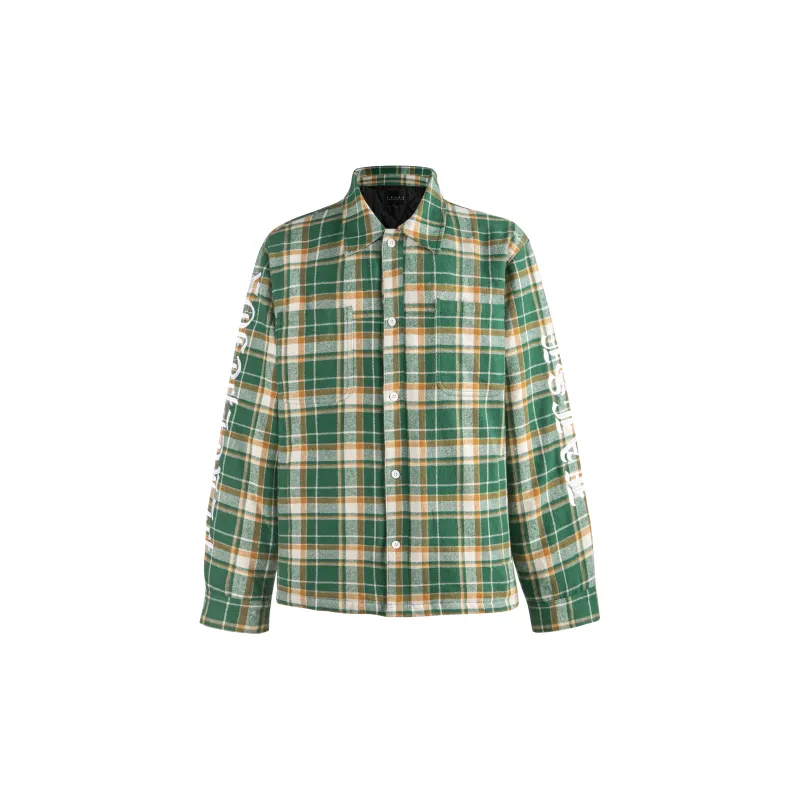 False Perception Jackets Coats Unisex Green-1