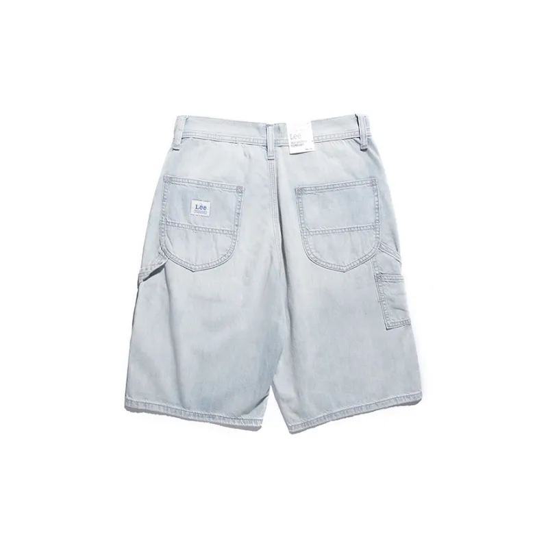 Lee Denim Shorts Men's Light Blue-1