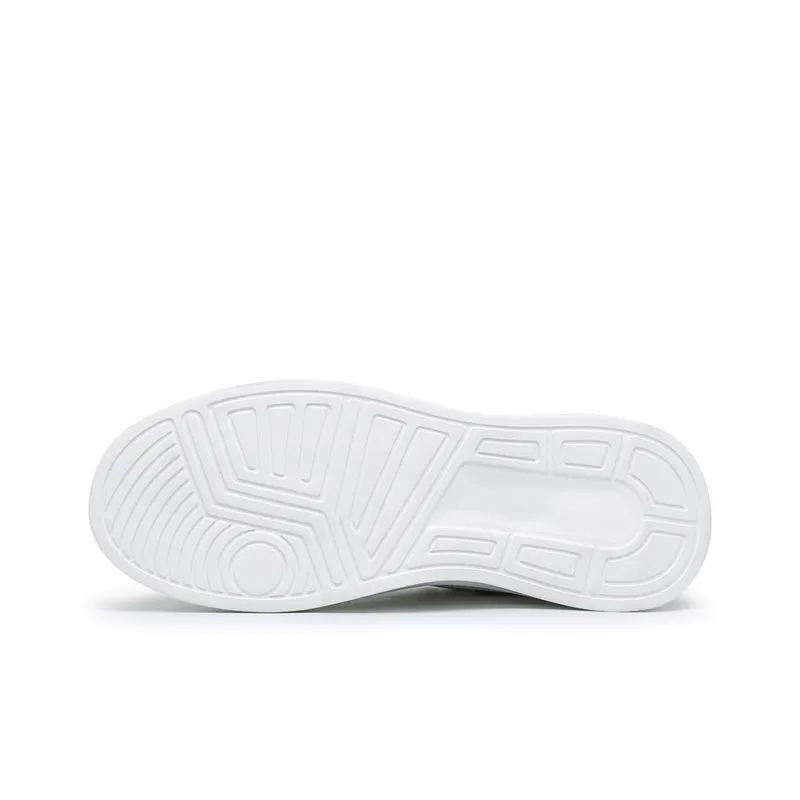 X ZONE Low Top Skateboard Shoes Men's White/Black-5