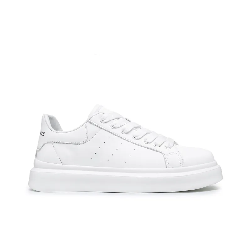 X-ZONE Low-Top Skateboard Shoes Men's White-2