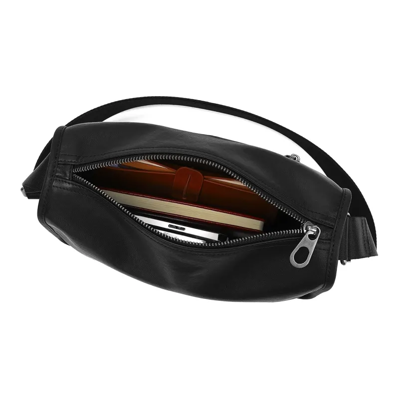 NAVIGARE Cow Leather Belt Regular Men's Black-5