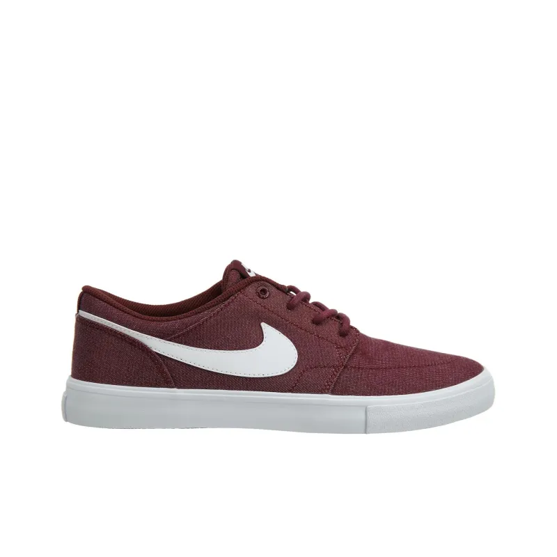 Nike Sb Portmore Ii Solar Canvas P Dark Team Red White Black-1
